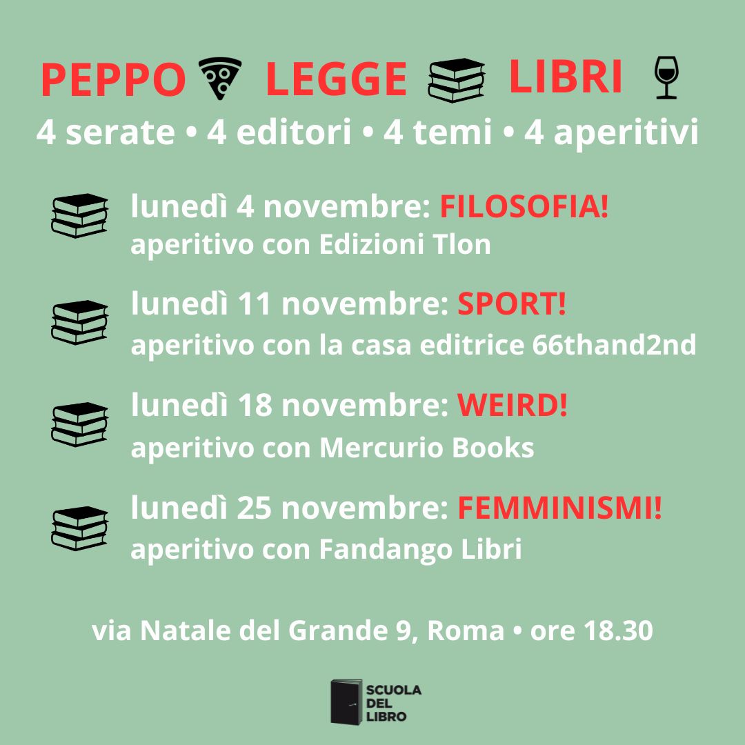 peppo legge libri - Roma